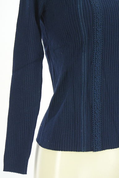 PROPORTION BODY DRESSING（プロポーションボディドレッシング）の古着「レース切替リブニット（ニット）」大画像５へ
