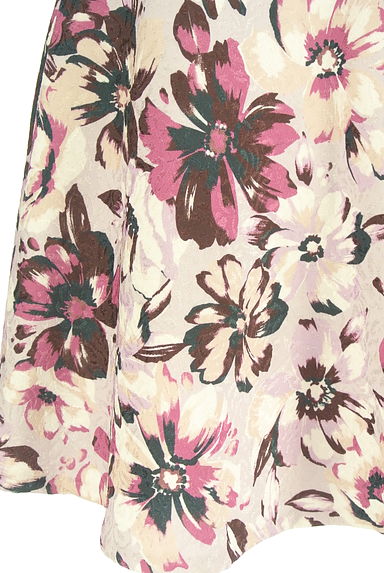 PROPORTION BODY DRESSING（プロポーションボディドレッシング）の古着「花柄膝下フレアスカート（スカート）」大画像５へ