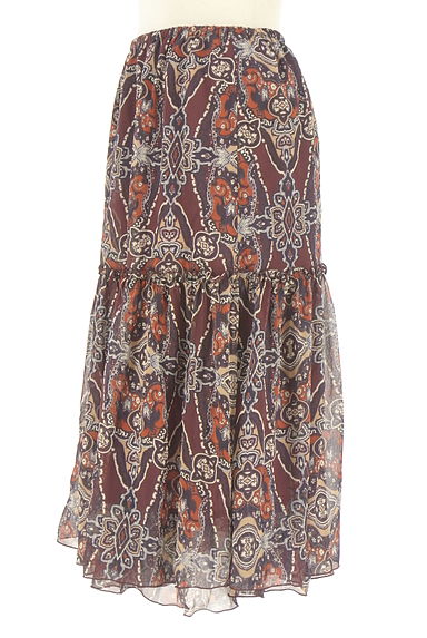 GEORGES RECH（ジョルジュレッシュ）の古着「ペイズリー柄ミディ丈シフォンスカート（スカート）」大画像３へ
