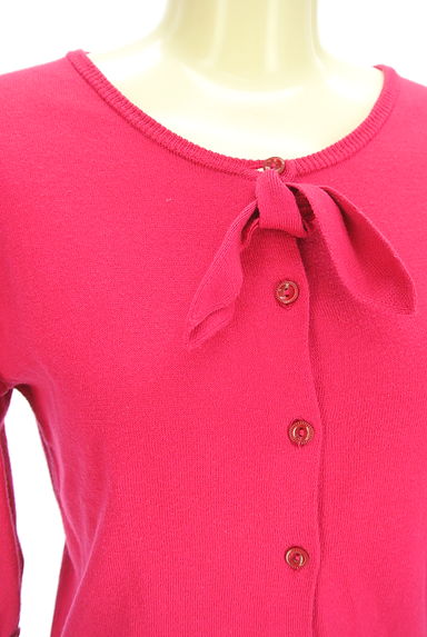 Lois CRAYON（ロイスクレヨン）の古着「7分袖ニットカーディガン（カーディガン・ボレロ）」大画像４へ