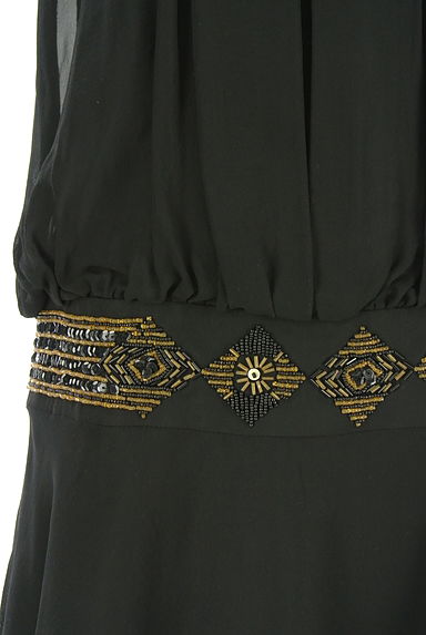 GRACE CONTINENTAL（グレースコンチネンタル）の古着「ビーズ刺繍シフォンチュニック（カットソー・プルオーバー）」大画像５へ