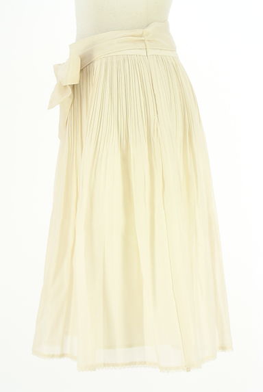 クリックで大画像表示 組曲(クミキョク)の古着「リボンベルト付きミディ丈フレアスカート(スカート)」大画像3へ