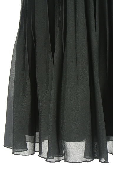 組曲（クミキョク）の古着「膝丈ラメシアースカート（スカート）」大画像５へ