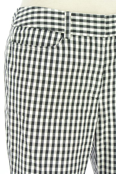 NATURAL BEAUTY BASIC（ナチュラルビューティベーシック）の古着「ギンガムチェックアンクル丈パンツ（パンツ）」大画像４へ