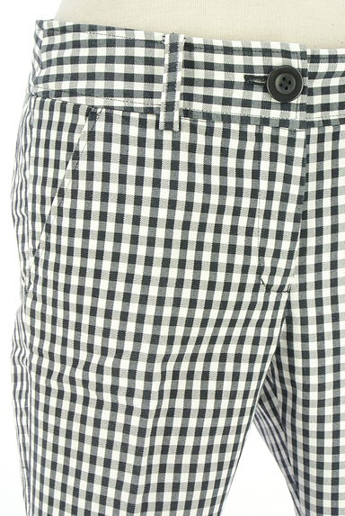 NATURAL BEAUTY BASIC（ナチュラルビューティベーシック）の古着「ギンガムチェッククロップドパンツ（パンツ）」大画像４へ