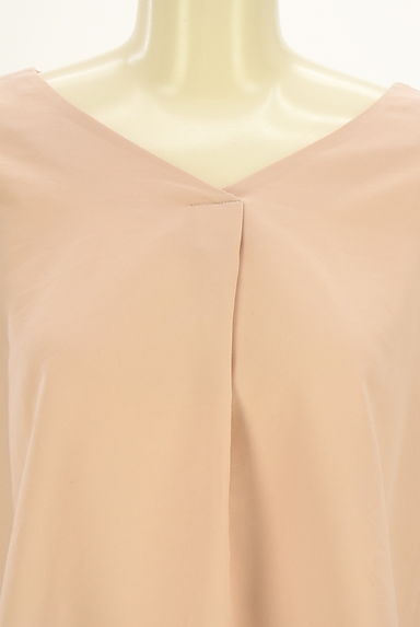 NATURAL BEAUTY BASIC（ナチュラルビューティベーシック）の古着「パールチェーン付きブラウス（カットソー・プルオーバー）」大画像４へ