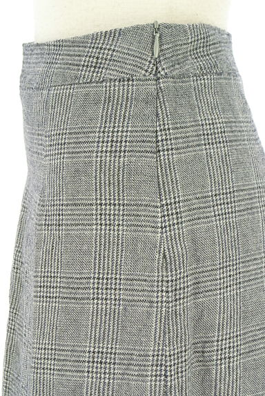 NATURAL BEAUTY BASIC（ナチュラルビューティベーシック）の古着「グレンチェックミニスカート（ミニスカート）」大画像４へ
