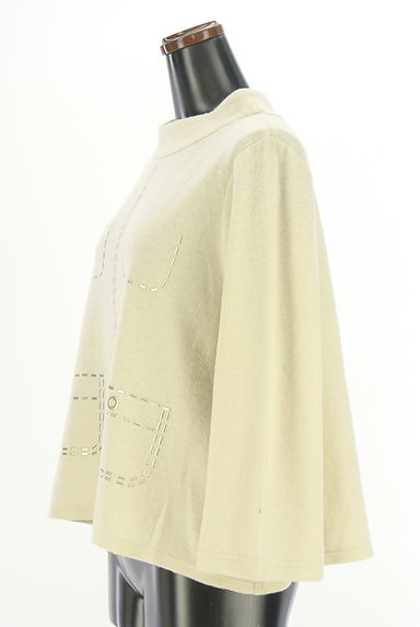 クリックで大画像表示 HIROKO BIS(ヒロコビス)の古着「スタッズ付きボトルネックニット(ニット)」大画像3へ