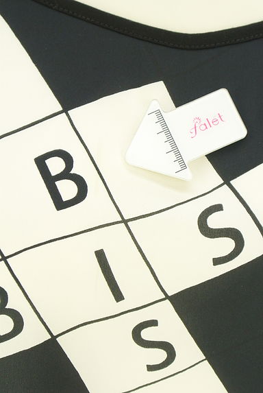 HIROKO BIS（ヒロコビス）の古着「裾ゴムプリントカットソー（カットソー・プルオーバー）」大画像５へ