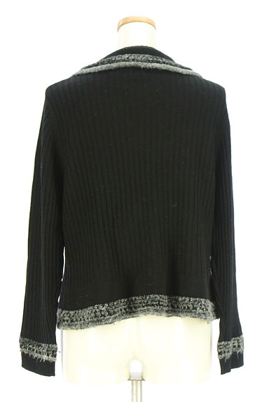 HIROKO BIS（ヒロコビス）の古着「リブニットカーディガン（カーディガン・ボレロ）」大画像２へ