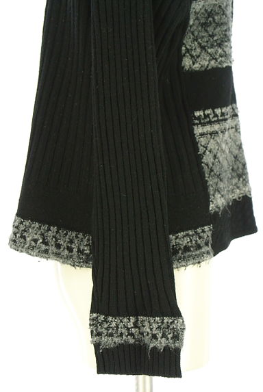 HIROKO BIS（ヒロコビス）の古着「リブニットカーディガン（カーディガン・ボレロ）」大画像５へ