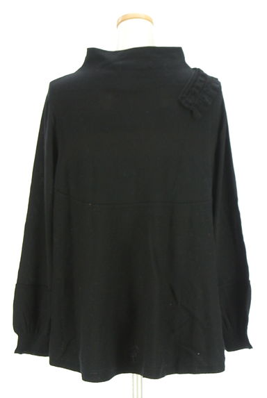 HIROKO BIS（ヒロコビス）の古着「フリルハイネックフレアニット（ニット）」大画像２へ