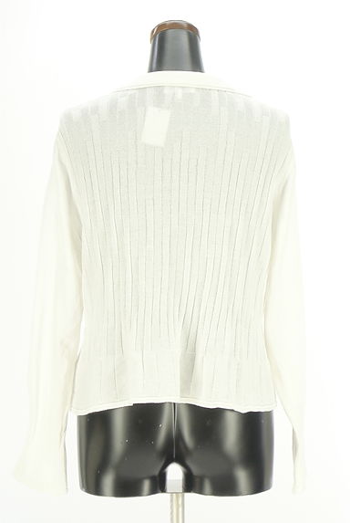 HIROKO BIS（ヒロコビス）の古着「フリル襟ニットカーディガン（カーディガン・ボレロ）」大画像２へ