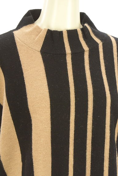 HIROKO BIS（ヒロコビス）の古着「バイカラーモックネックニット（ニット）」大画像４へ