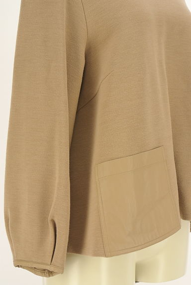 HIROKO BIS（ヒロコビス）の古着「エコレザーポケット付きカットソー（カットソー・プルオーバー）」大画像４へ