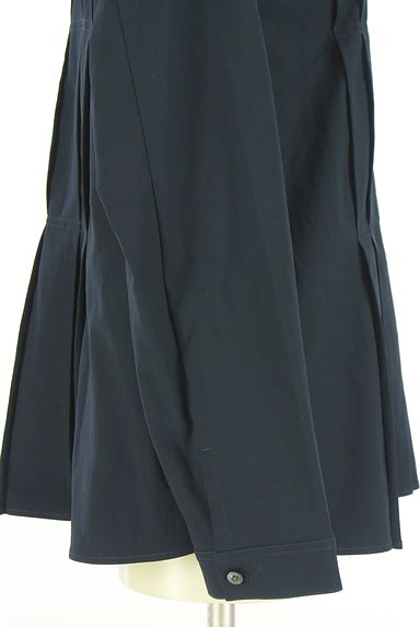 HIROKO BIS（ヒロコビス）の古着「ストレッチタックシャツ（ブラウス）」大画像５へ