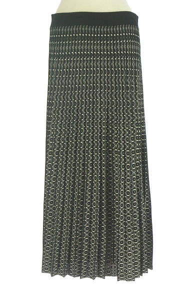 HIROKO BIS（ヒロコビス）の古着「ロングプリーツニットスカート（ロングスカート・マキシスカート）」大画像１へ