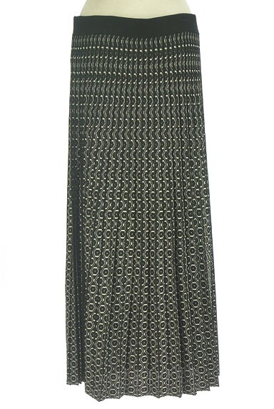 HIROKO BIS（ヒロコビス）の古着「ロングプリーツニットスカート（ロングスカート・マキシスカート）」大画像２へ