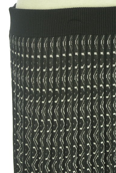 HIROKO BIS（ヒロコビス）の古着「ロングプリーツニットスカート（ロングスカート・マキシスカート）」大画像４へ