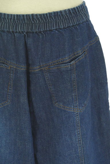 HIROKO BIS（ヒロコビス）の古着「アンクル丈ワイドパンツ（デニムパンツ）」大画像５へ