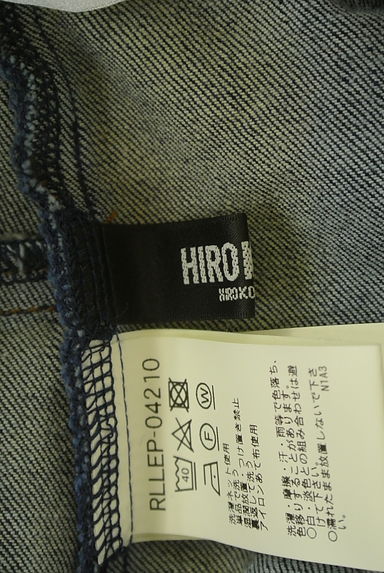 HIROKO BIS（ヒロコビス）の古着「アンクル丈ワイドパンツ（デニムパンツ）」大画像６へ