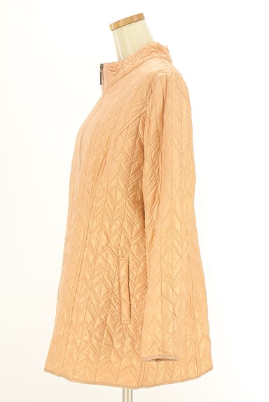 HIROKO BIS（ヒロコビス）の古着「光沢キルティングミドルコート（コート）」大画像３へ