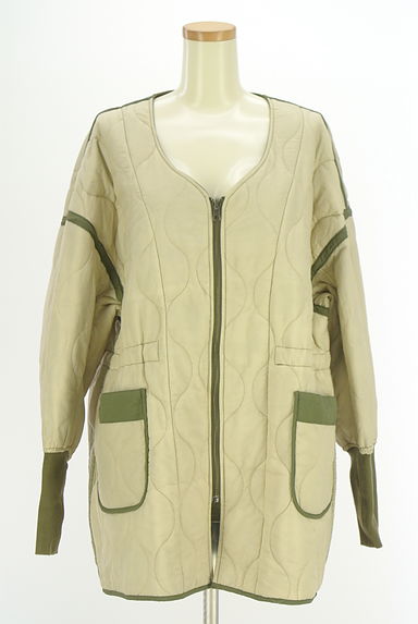 Kastane（カスタネ）の古着「ベスト付きリバーシブルキルティングコート（ブルゾン・スタジャン）」大画像３へ