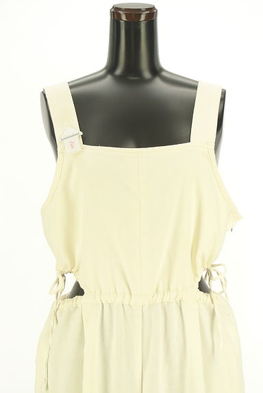 クリックで大画像表示 Kastane(カスタネ)の古着「サイドオープンオーバーオール(コンビネゾン・オールインワン)」大画像4へ