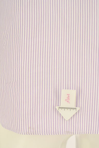 BURBERRY BLACK LABEL（バーバリーブラックレーベル）の古着「ワンポイントストライプシャツ（カジュアルシャツ）」大画像５へ