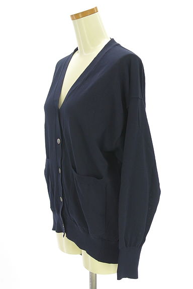 クリックで大画像表示 Spick and Span(スピック&スパン)の古着「ミドルニットカーディガン(カーディガン・ボレロ)」大画像3へ