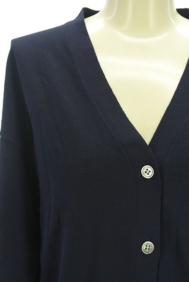 クリックで大画像表示 Spick and Span(スピック&スパン)の古着「ミドルニットカーディガン(カーディガン・ボレロ)」大画像4へ