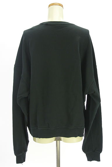 クリックで大画像表示 Spick and Span(スピック&スパン)の古着「ダメージ加工オーバーサイズスウェット(スウェット・パーカー)」大画像2へ