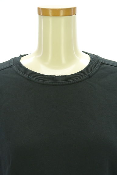 クリックで大画像表示 Spick and Span(スピック&スパン)の古着「ダメージ加工オーバーサイズスウェット(スウェット・パーカー)」大画像4へ