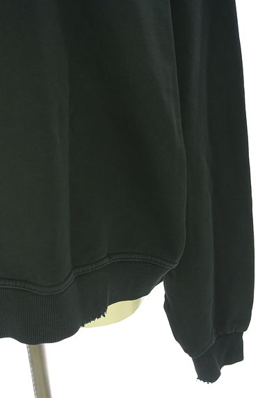 クリックで大画像表示 Spick and Span(スピック&スパン)の古着「ダメージ加工オーバーサイズスウェット(スウェット・パーカー)」大画像5へ