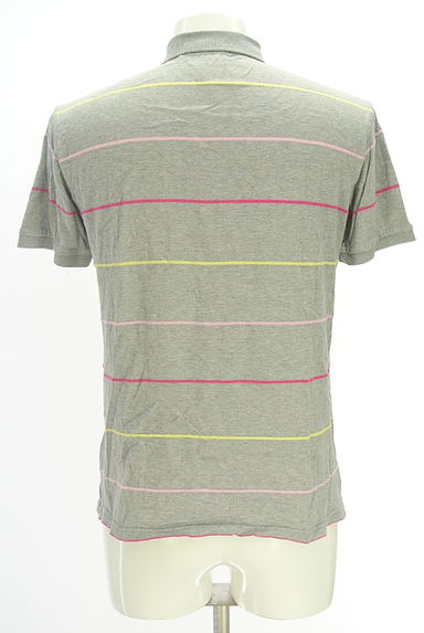 BURBERRY BLACK LABEL（バーバリーブラックレーベル）の古着「ボーダーポロシャツ（ポロシャツ）」大画像２へ