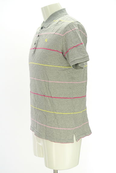 BURBERRY BLACK LABEL（バーバリーブラックレーベル）の古着「ボーダーポロシャツ（ポロシャツ）」大画像３へ