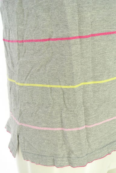 BURBERRY BLACK LABEL（バーバリーブラックレーベル）の古着「ボーダーポロシャツ（ポロシャツ）」大画像５へ