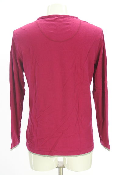 BURBERRY BLACK LABEL（バーバリーブラックレーベル）の古着「レイヤード風ステッチロンT（カットソー・プルオーバー）」大画像２へ