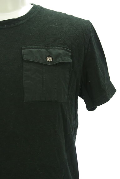 BURBERRY BLACK LABEL（バーバリーブラックレーベル）の古着「ポケット付きTシャツ（カットソー・プルオーバー）」大画像４へ