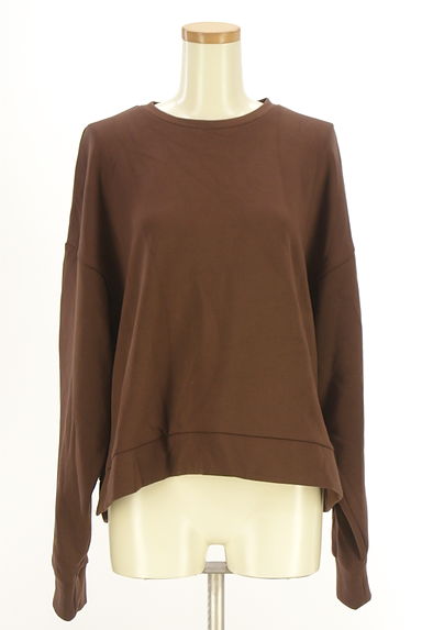 クリックで大画像表示 BARNYARDSTORM(バンヤードストーム)の古着「オーバーサイズ裏起毛トップス(カットソー・プルオーバー)」大画像1へ