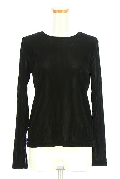 クリックで大画像表示 UNITED ARROWS(ユナイテッドアローズ)の古着「green label relaxing シアーベロアカットソー(カットソー・プルオーバー)」大画像1へ