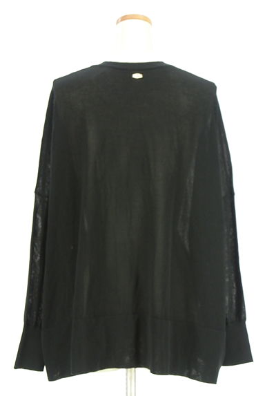 クリックで大画像表示 BARNYARDSTORM(バンヤードストーム)の古着「シアーニットワイドカーディガン(カーディガン・ボレロ)」大画像2へ