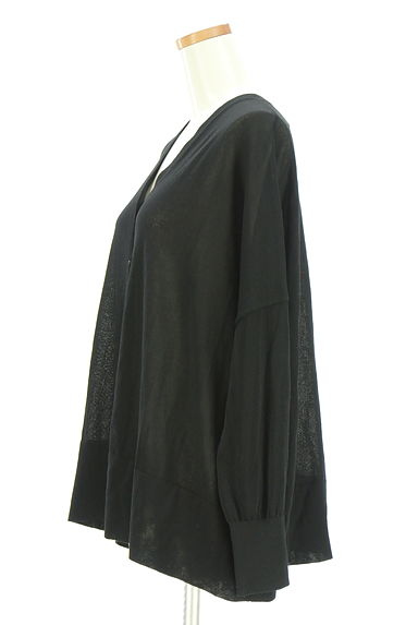 クリックで大画像表示 BARNYARDSTORM(バンヤードストーム)の古着「シアーニットワイドカーディガン(カーディガン・ボレロ)」大画像3へ