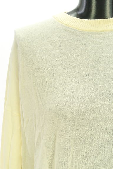 クリックで大画像表示 BARNYARDSTORM(バンヤードストーム)の古着「オーバーサイズシアーニット(ニット)」大画像4へ