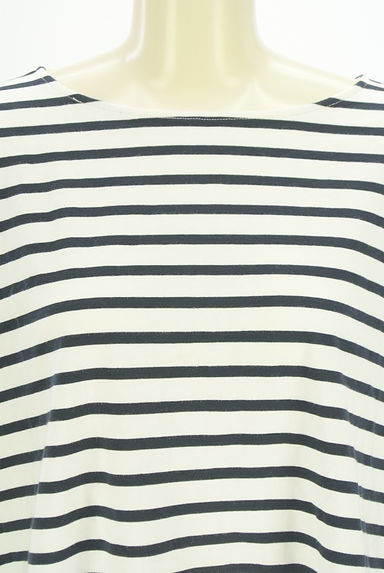 BARNYARDSTORM（バンヤードストーム）の古着「オーバーサイズドルマンボーダーカットソー（カットソー・プルオーバー）」大画像４へ