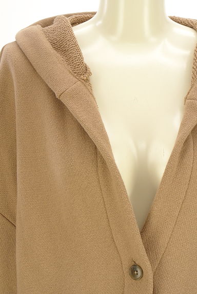 クリックで大画像表示 BARNYARDSTORM(バンヤードストーム)の古着「オーバーサイズフーディカーディガン(カーディガン・ボレロ)」大画像4へ