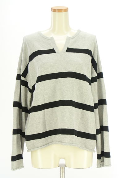 BARNYARDSTORM（バンヤードストーム）の古着「オーバーサイズキーネックニット（ニット）」大画像１へ