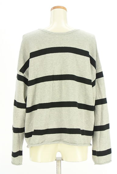 BARNYARDSTORM（バンヤードストーム）の古着「オーバーサイズキーネックニット（ニット）」大画像２へ