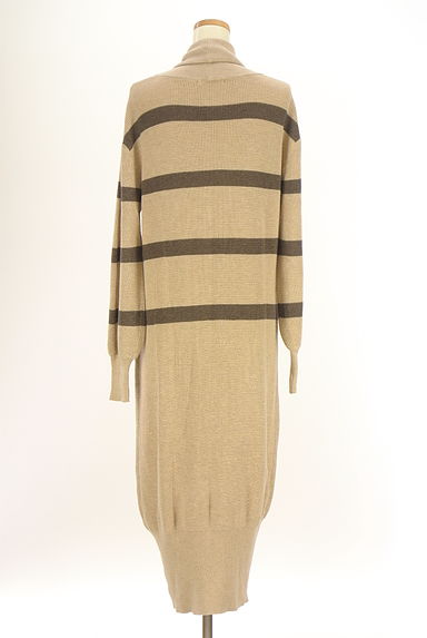 ayane（アヤン）の古着「ボーダーロングニットカーディガン（カーディガン・ボレロ）」大画像２へ