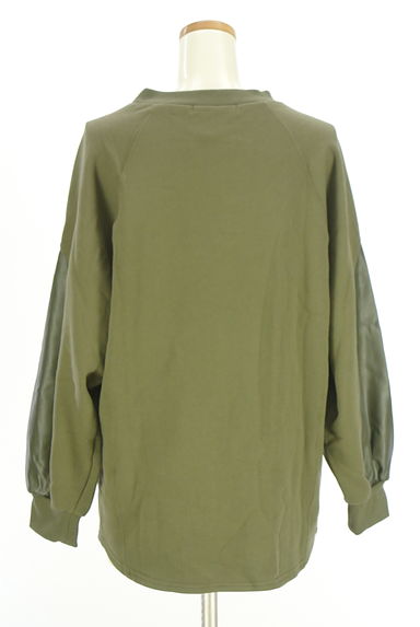 クリックで大画像表示 CYNICAL(シニカル)の古着「エコレザー切替ドルマンスウェット(スウェット・パーカー)」大画像2へ